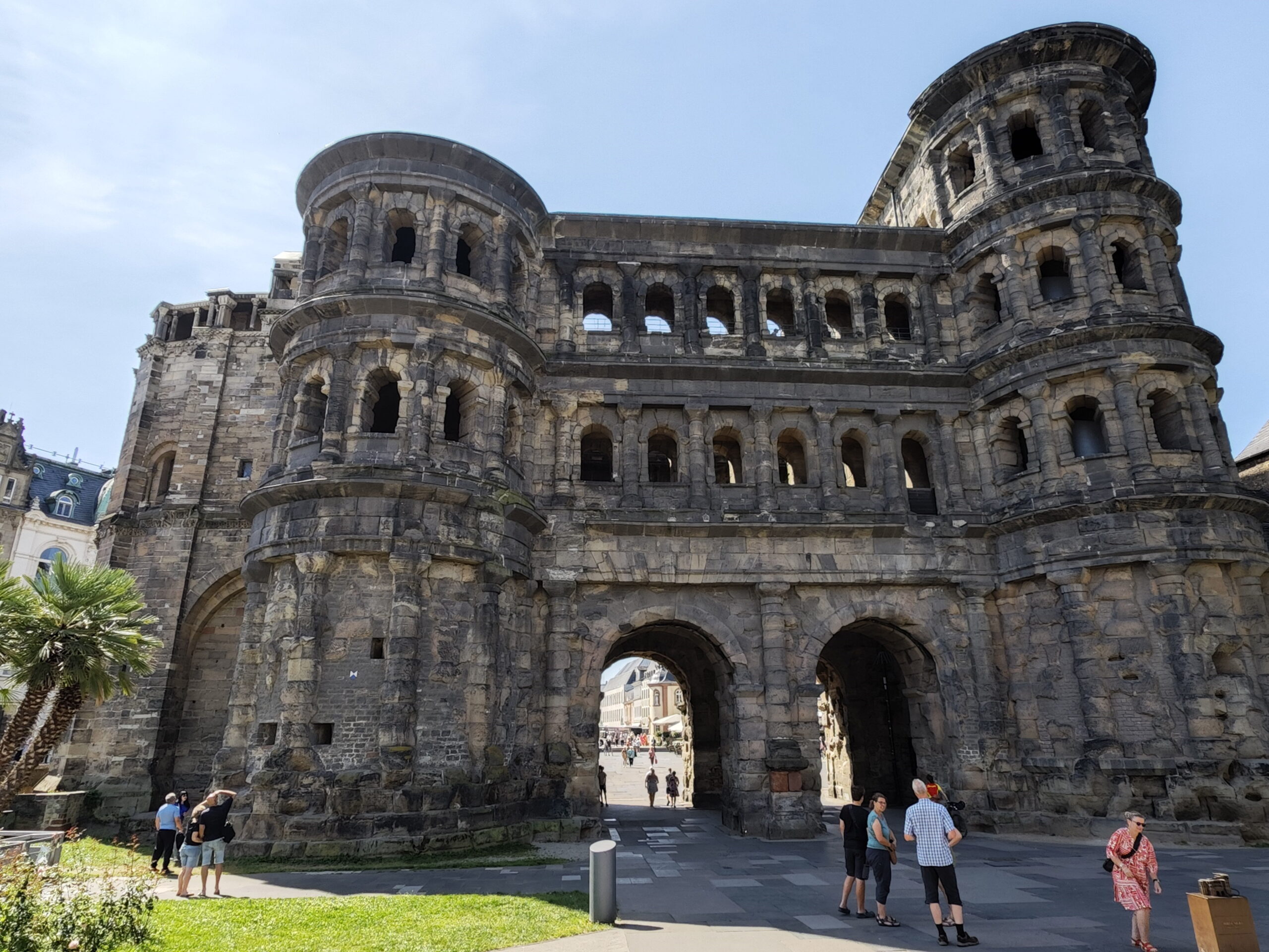 Porta Nigra Trier - von der Nordseite gesehen